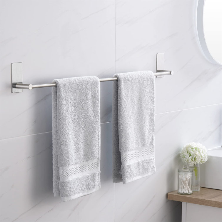 Rebrilliant Villareal 81cm Wall Mounted Towel Rail Wayfair.co.uk